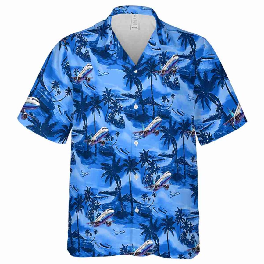 Aviation Island Beach Hawaiian Shirt Fashion forward