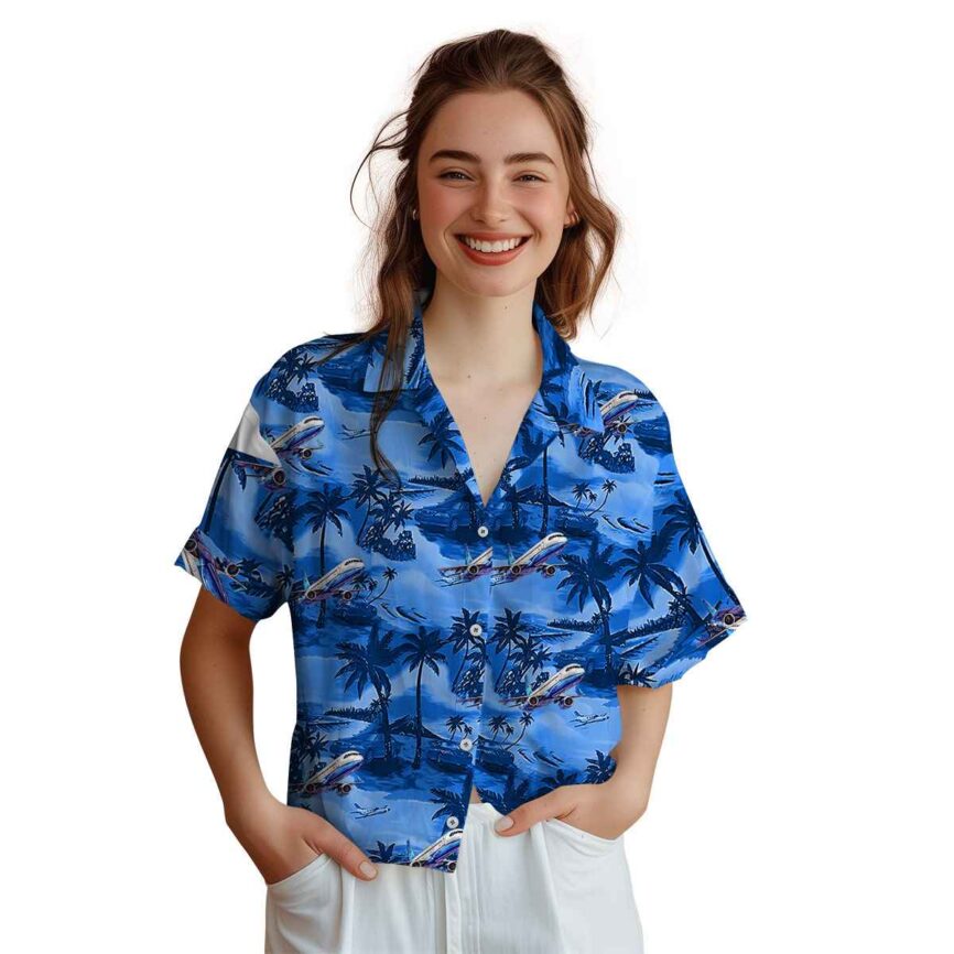 Aviation Island Beach Hawaiian Shirt Top rated