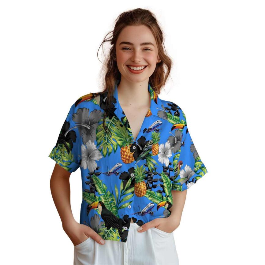 Aviation Leafy Toucan Hawaiian Shirt Top rated