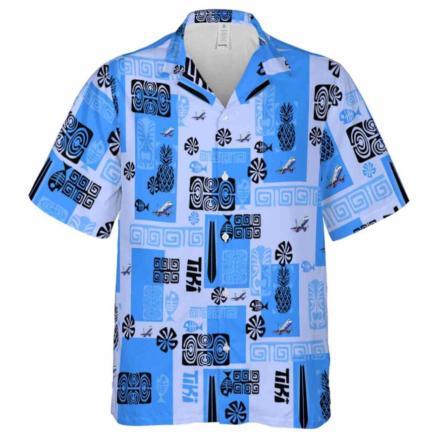 Aviation Tiki Motifs Hawaiian Shirt Fashion forward