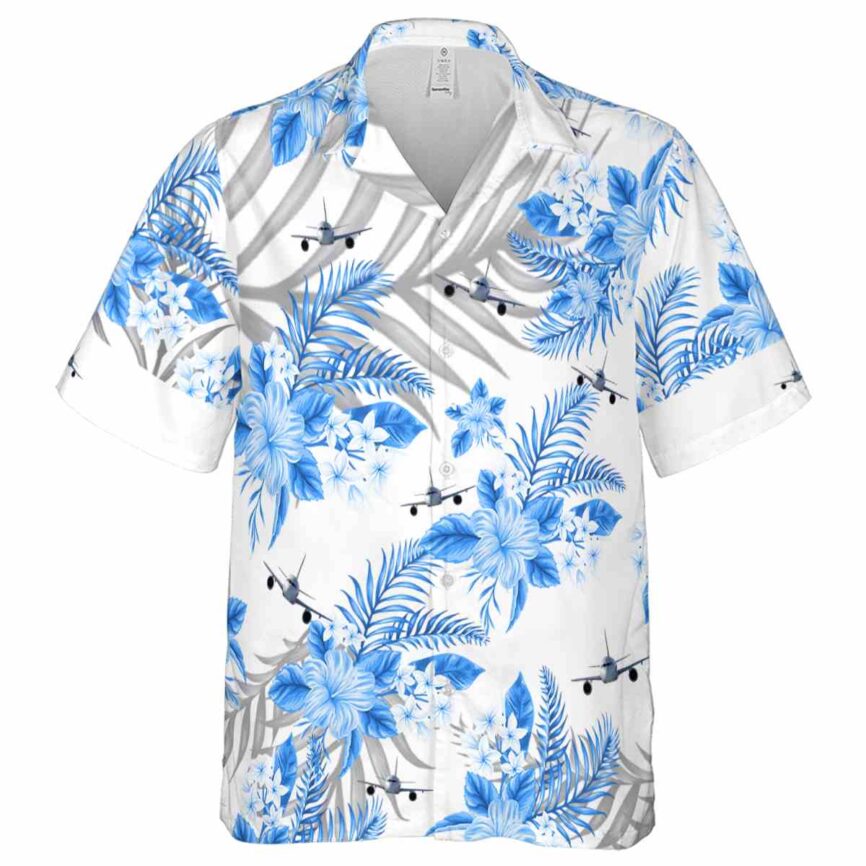 Aviation Tropical Blossom Hawaiian Shirt Fashion forward