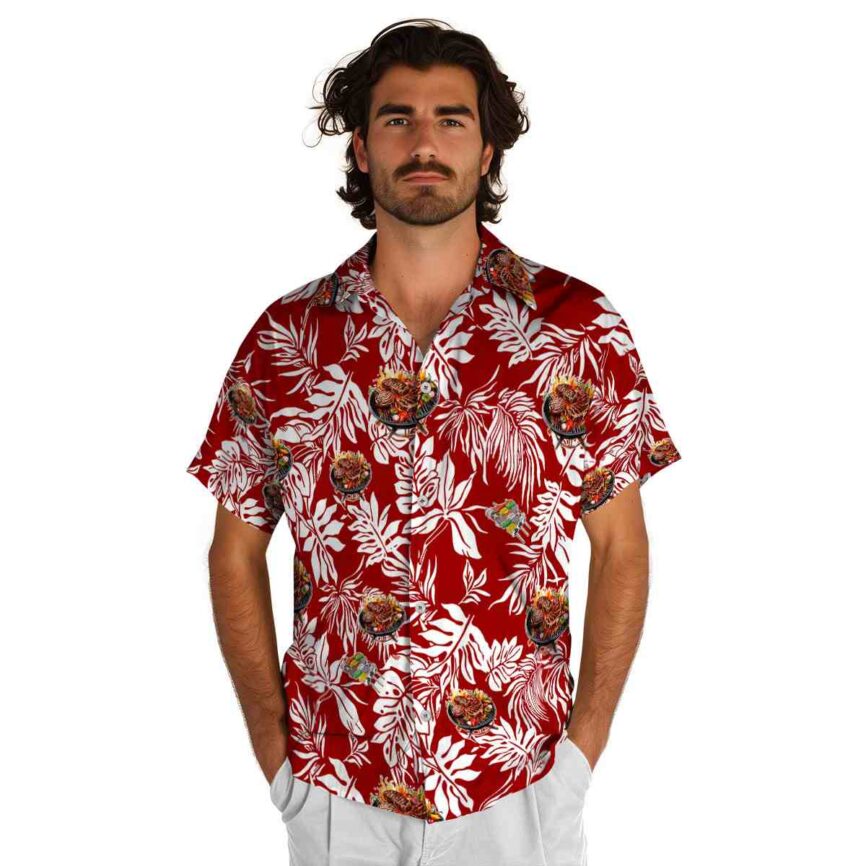 BBQ Bold Foliage Hawaiian Shirt New Arrival