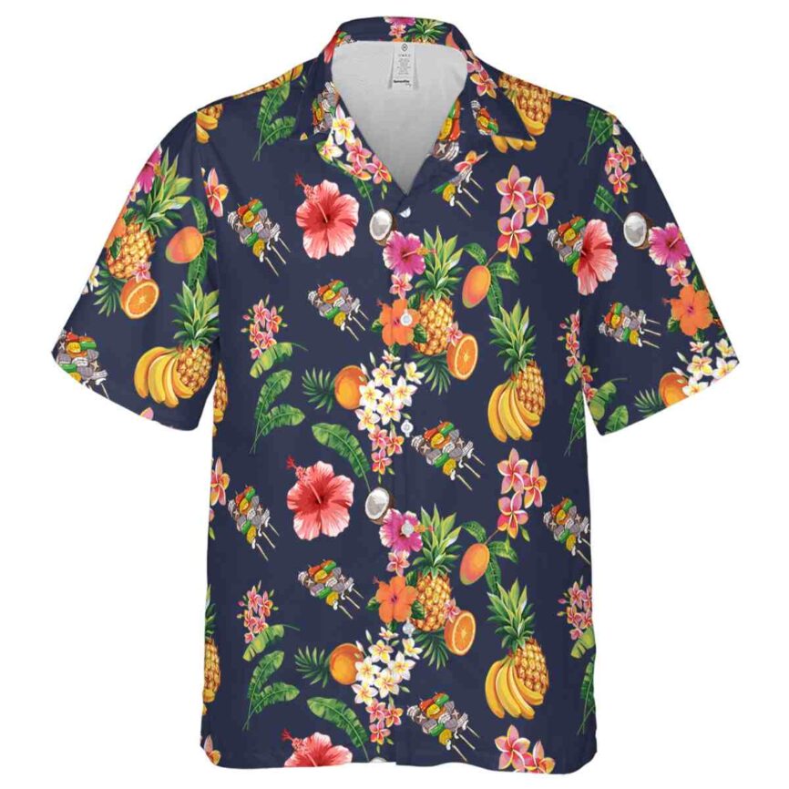 BBQ Fruit Pattern Hawaiian Shirt Fashion forward