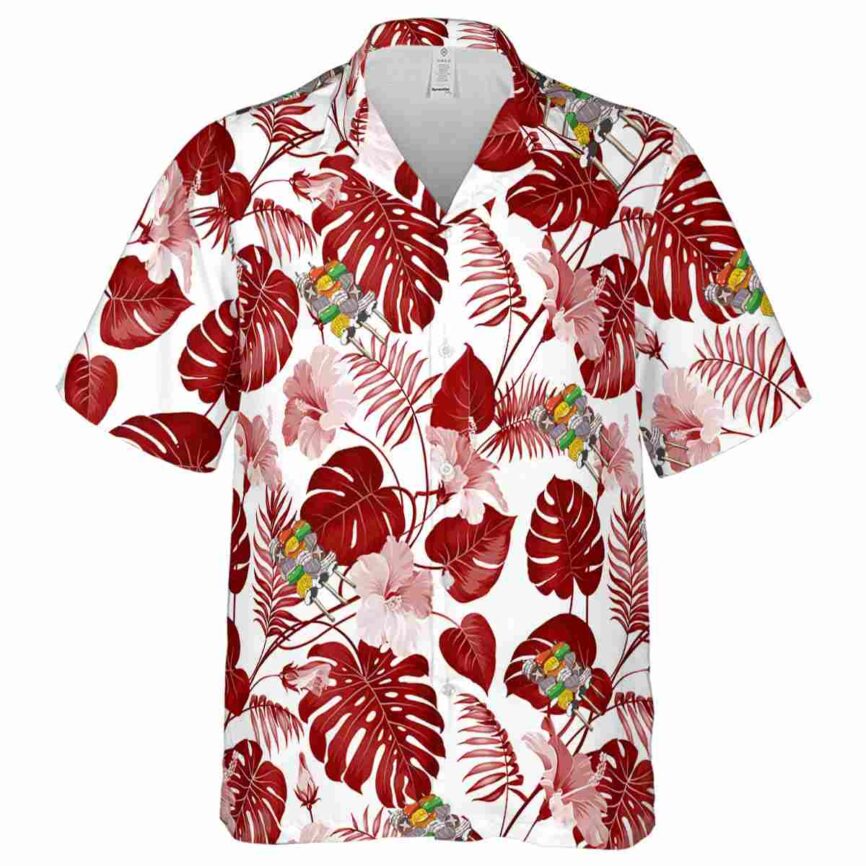 BBQ Leaf Pattern Hawaiian Shirt Fashion forward