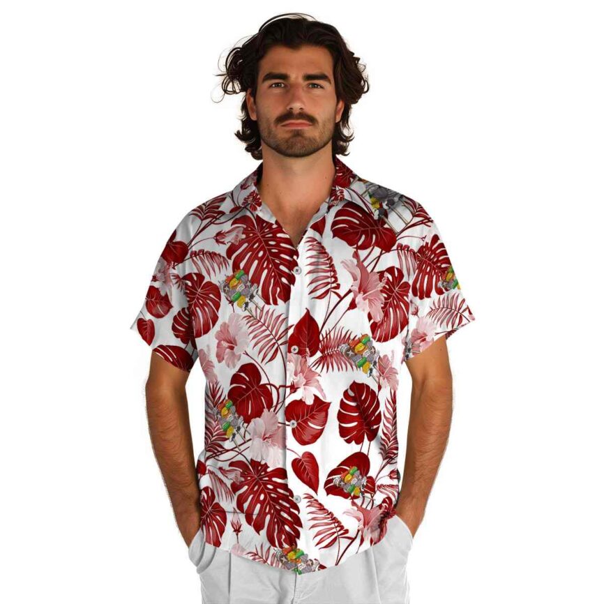 BBQ Leaf Pattern Hawaiian Shirt New Arrival