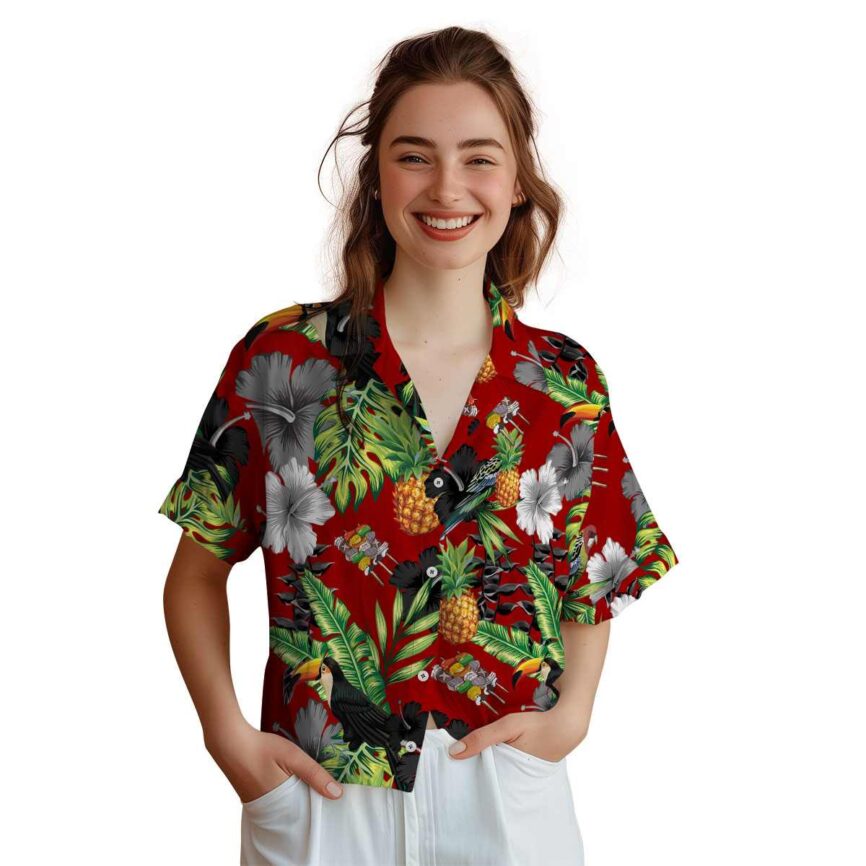 BBQ Leafy Toucan Hawaiian Shirt Top rated