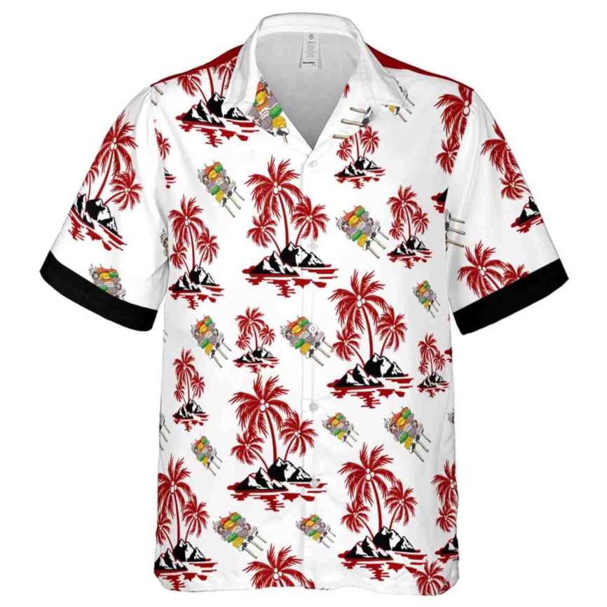 BBQ Palm Island Graphic Hawaiian Shirt Fashion forward