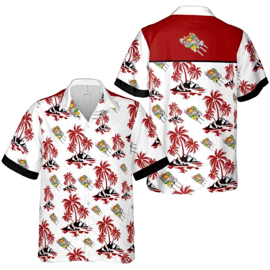 BBQ Palm Island Graphic Hawaiian Shirt Premium grade