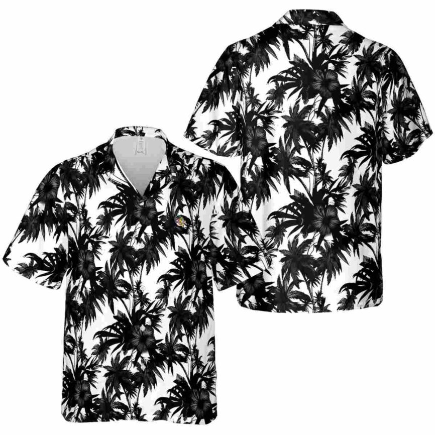 BBQ Palm Print Hawaiian Shirt Premium grade