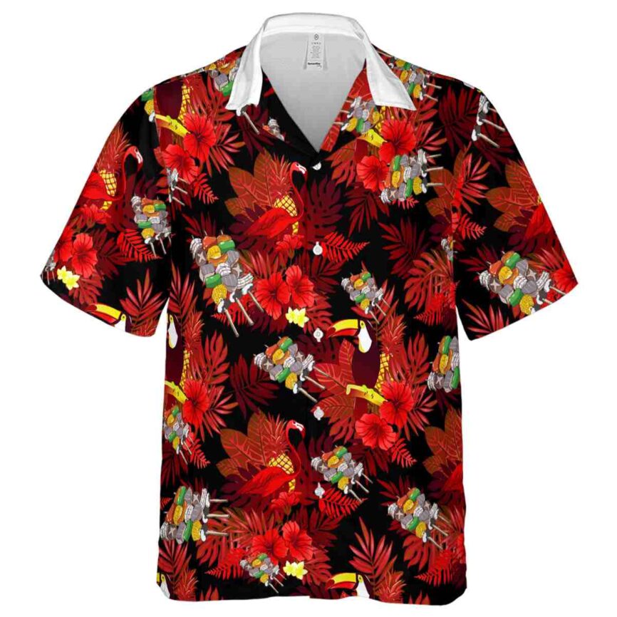 BBQ Tropical Bird Hawaiian Shirt Fashion forward