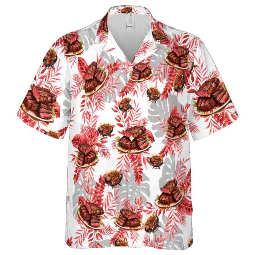 BBQ Tropical Fronds Hawaiian Shirt Fashion forward