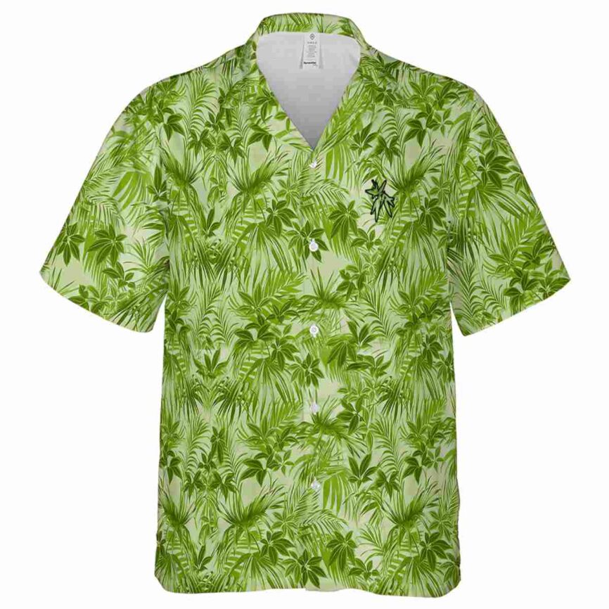 Bamboo Foliage Print Hawaiian Shirt Fashion forward