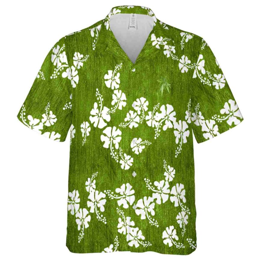 Bamboo Hibiscus Blossom Hawaiian Shirt Fashion forward