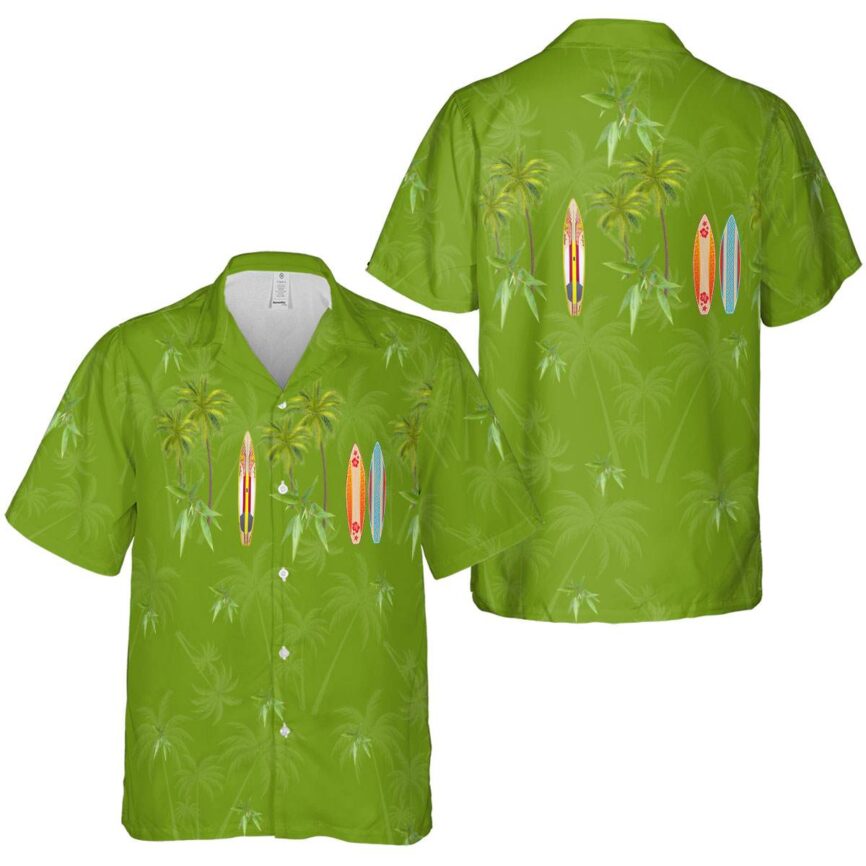 Bamboo Island Theme Hawaiian Shirt Premium grade