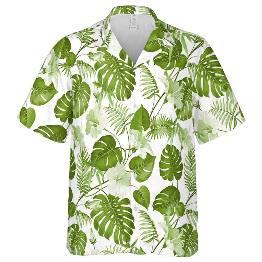 Bamboo Leaf Pattern Hawaiian Shirt Fashion forward