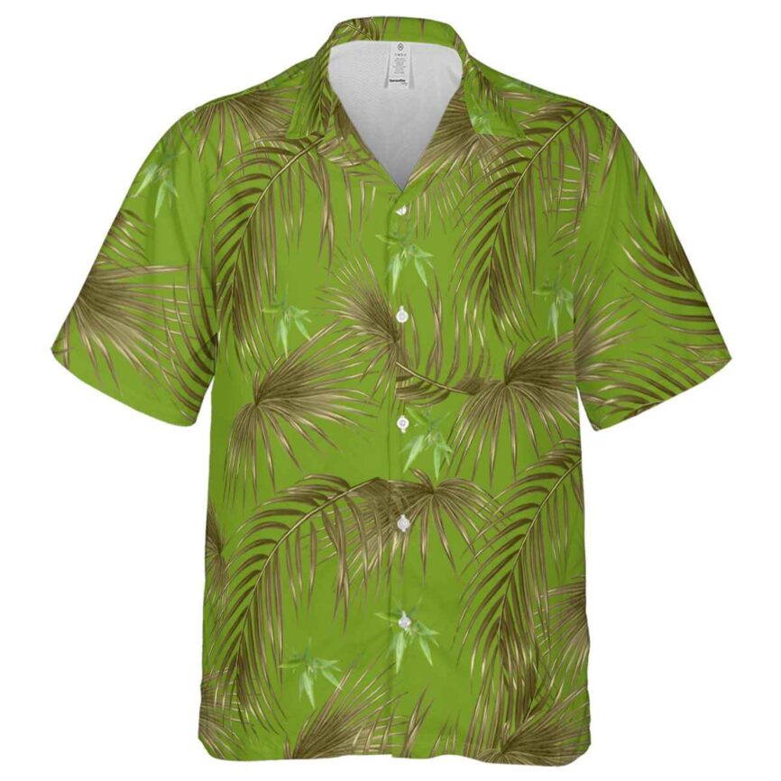 Bamboo Palm Frond Hawaiian Shirt Fashion forward