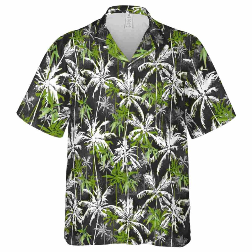 Bamboo Palm Themed Hawaiian Shirt Fashion forward