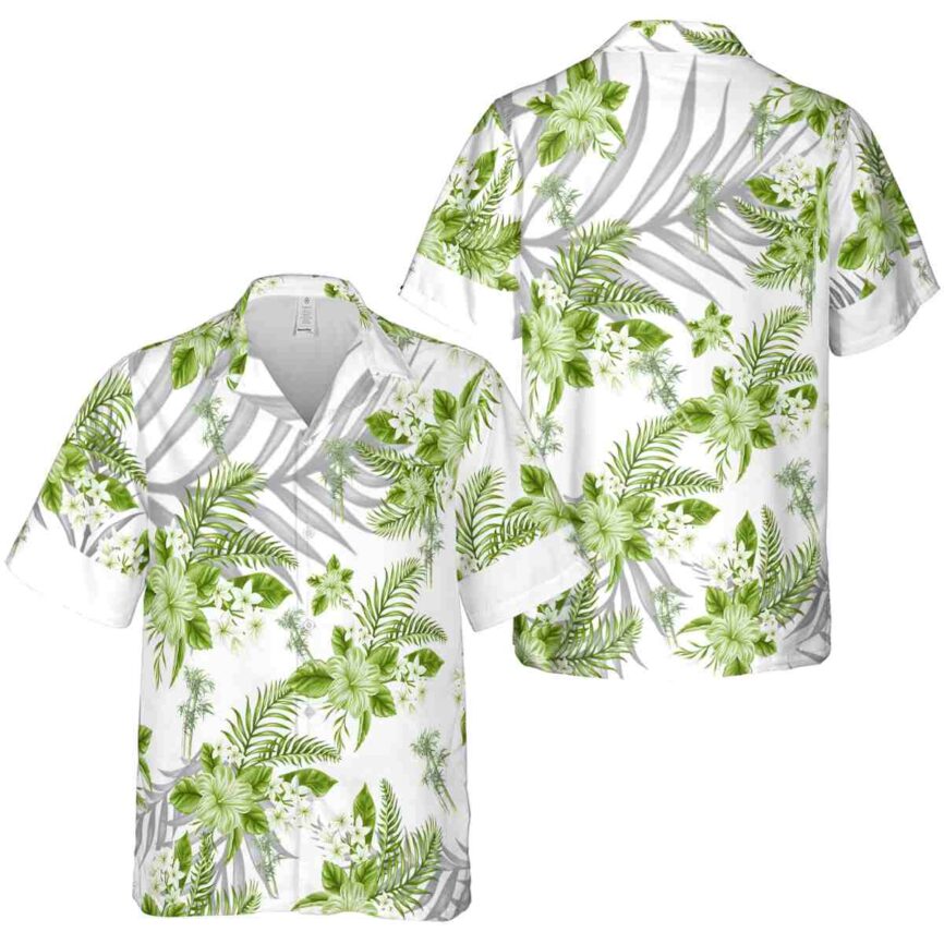 Bamboo Tropical Blossom Hawaiian Shirt Premium grade