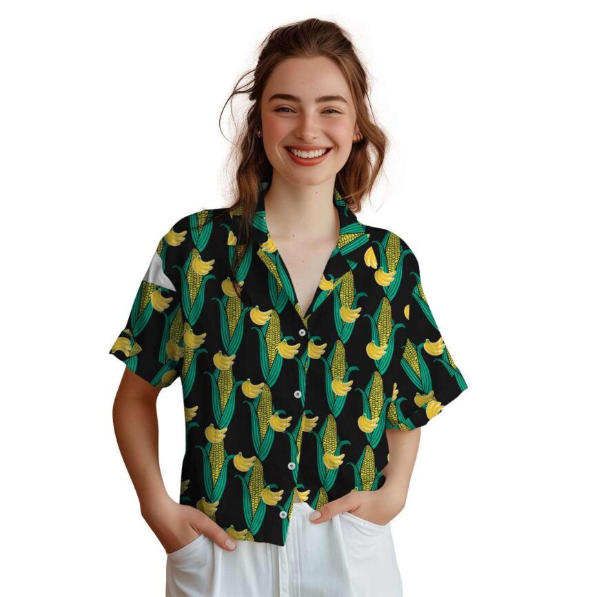 Banana Corn Element Hawaiian Shirt Top rated