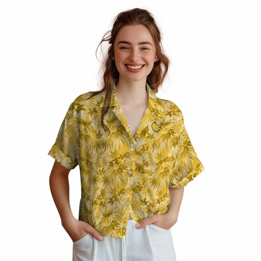 Banana Foliage Print Hawaiian Shirt Top rated