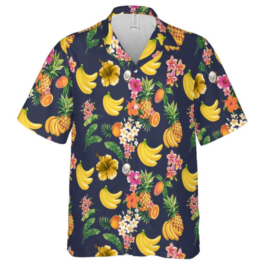 Banana Fruit Pattern Hawaiian Shirt Fashion forward