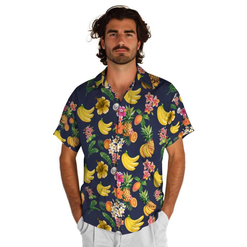 Banana Fruit Pattern Hawaiian Shirt New Arrival