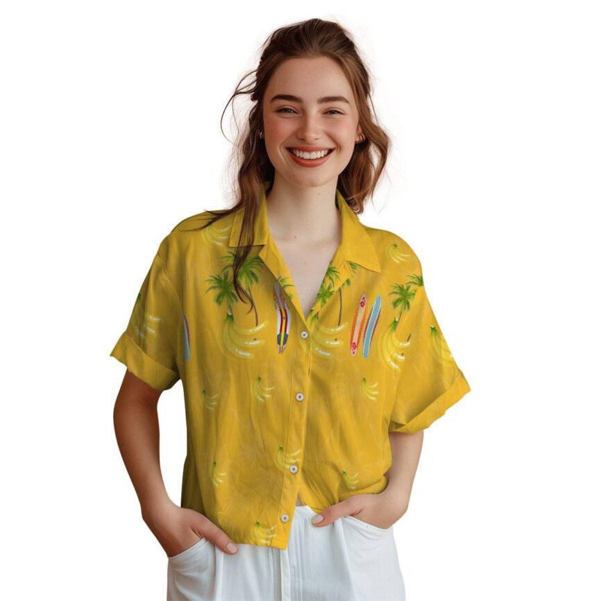 Banana Island Theme Hawaiian Shirt Top rated