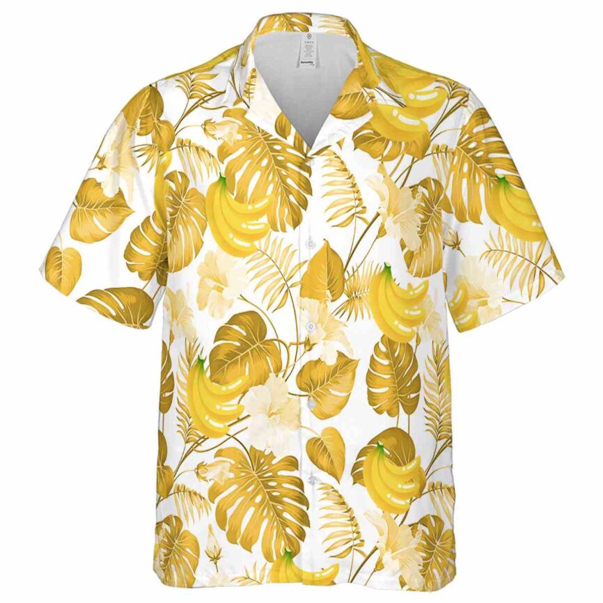 Banana Leaf Pattern Hawaiian Shirt Fashion forward