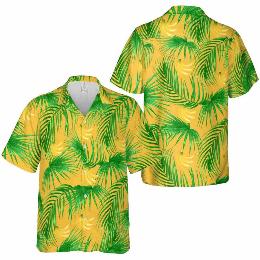 Banana Palm Frond Hawaiian Shirt Premium grade