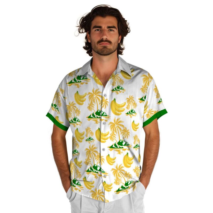 Banana Palm Island Graphic Hawaiian Shirt New Arrival