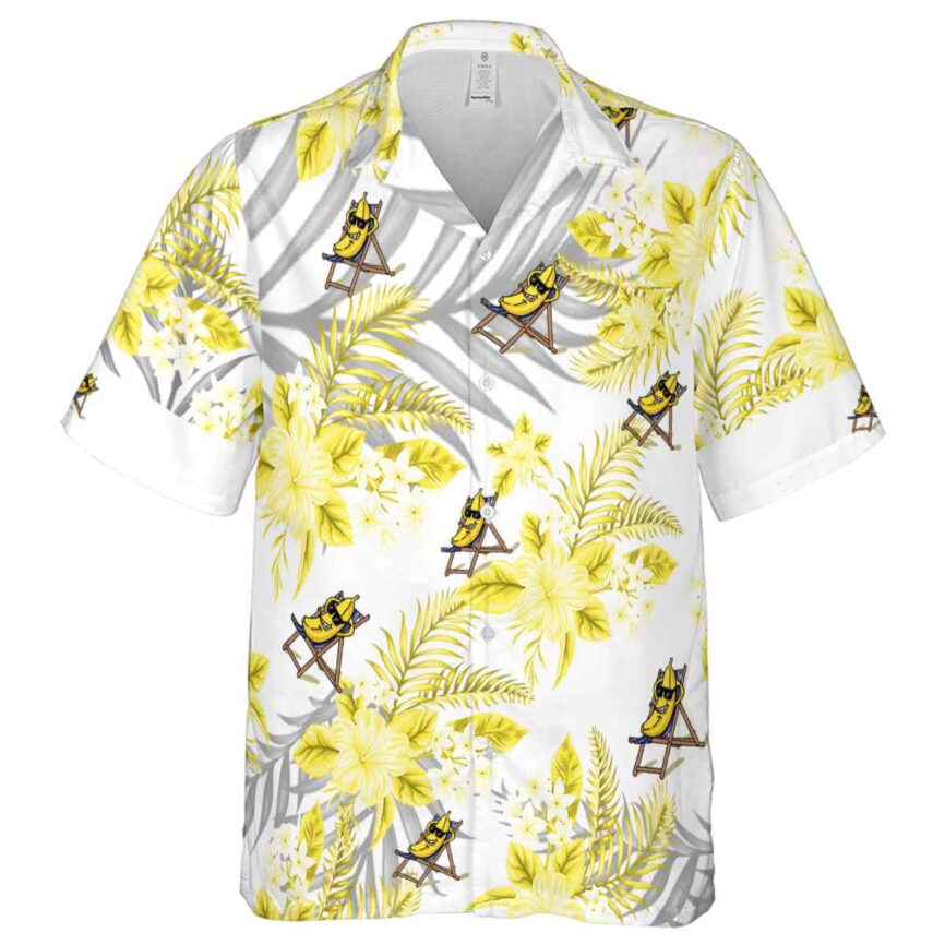 Banana Tropical Blossom Hawaiian Shirt Fashion forward