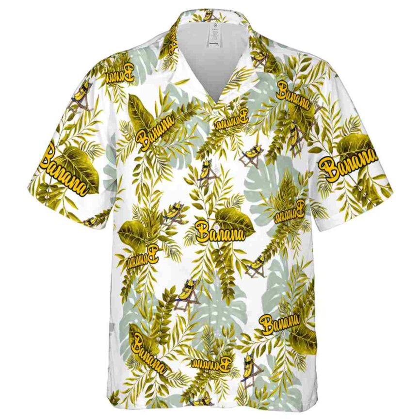 Banana Tropical Fronds Hawaiian Shirt Fashion forward