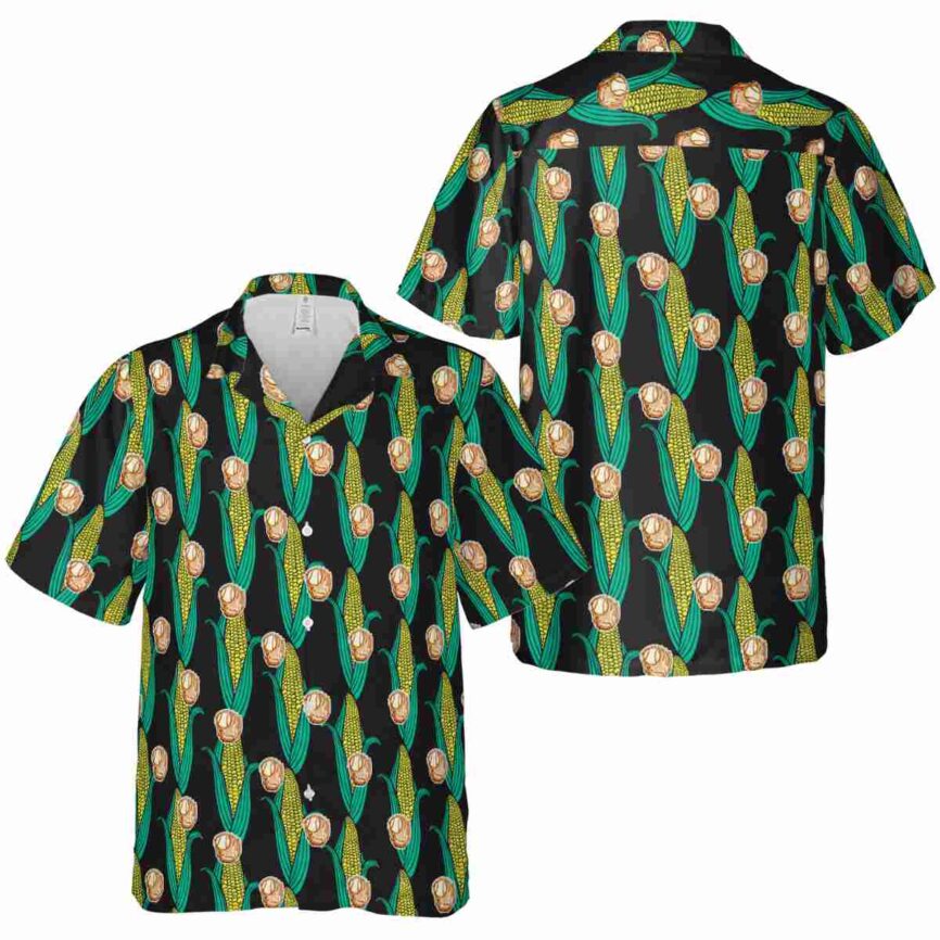 Baseball Corn Element Hawaiian Shirt Premium grade