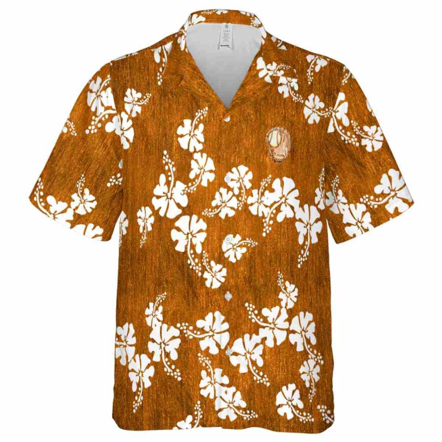 Baseball Hibiscus Blossom Hawaiian Shirt Fashion forward