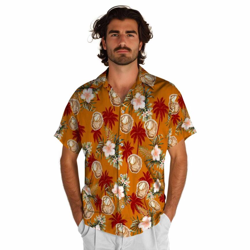 Baseball Hibiscus Palm Hawaiian Shirt New Arrival