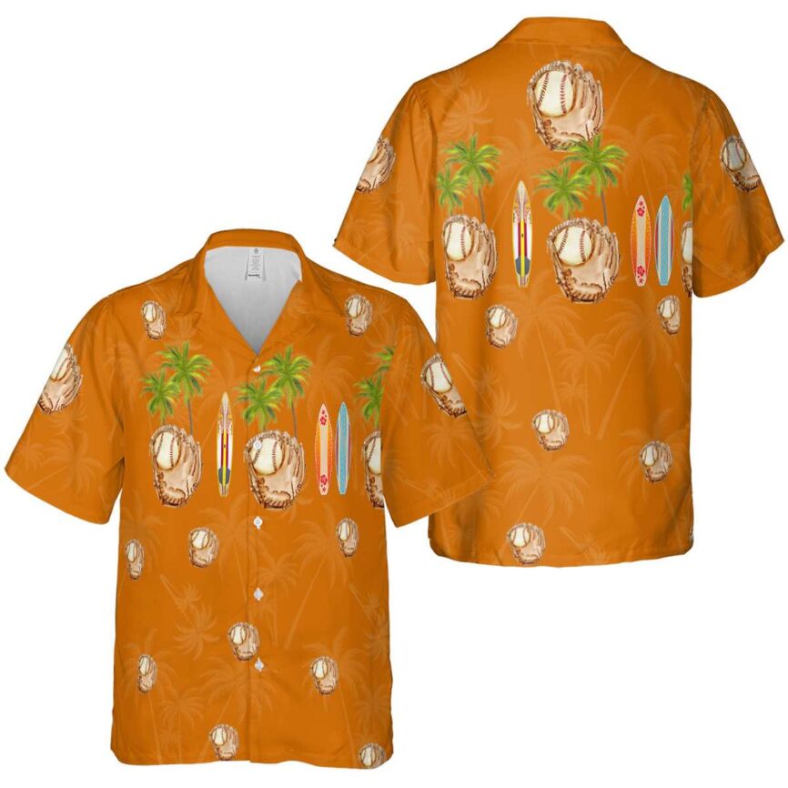 Baseball Island Theme Hawaiian Shirt Premium grade