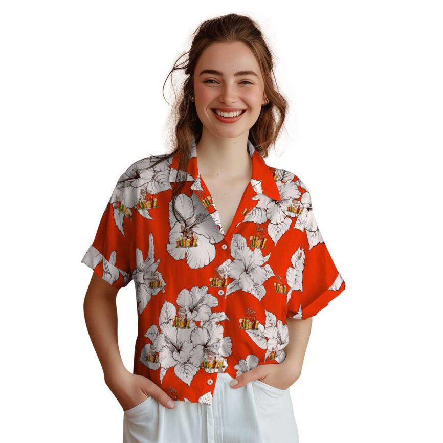 Beer Hibiscus Flower Hawaiian Shirt Top rated