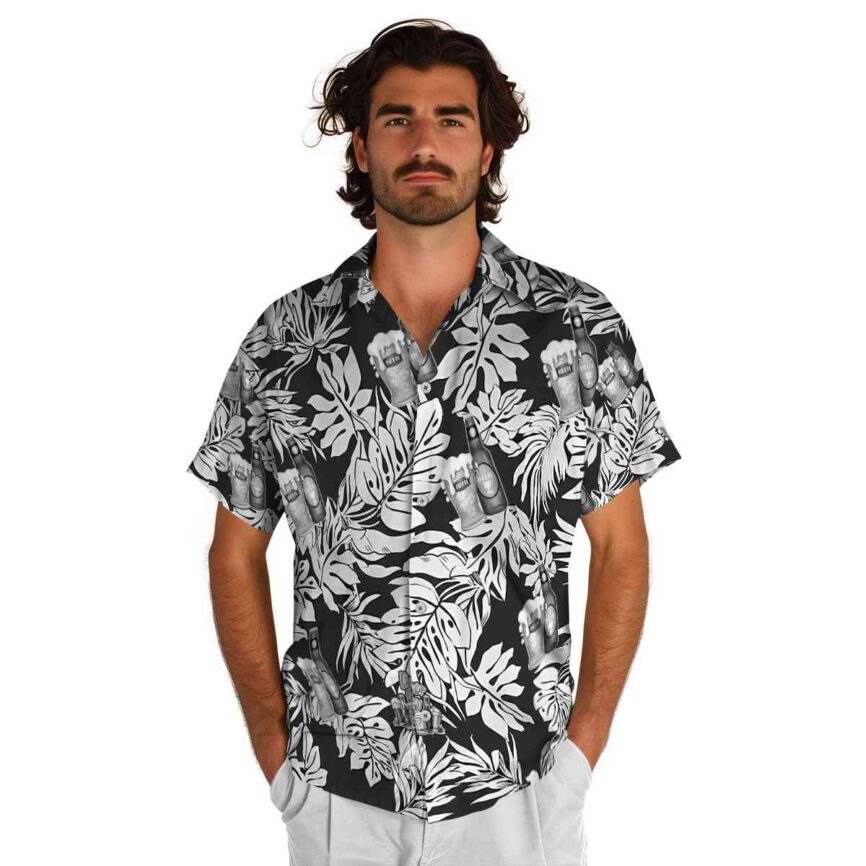 Beer Monstera Foliage Hawaiian Shirt New Arrival