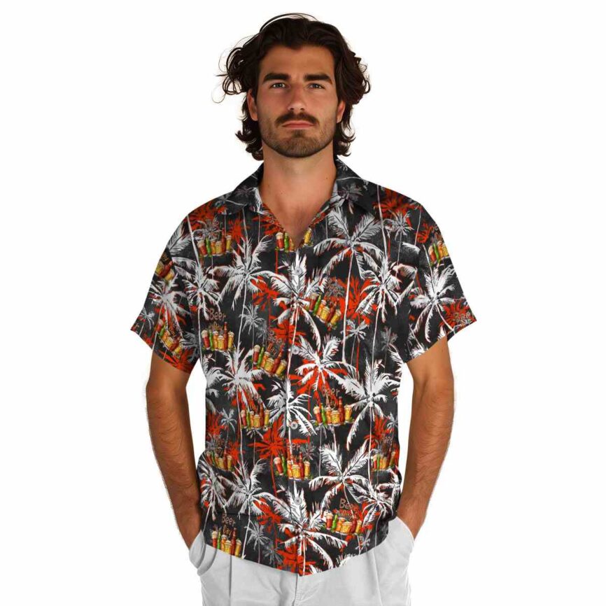 Beer Palm Themed Hawaiian Shirt New Arrival