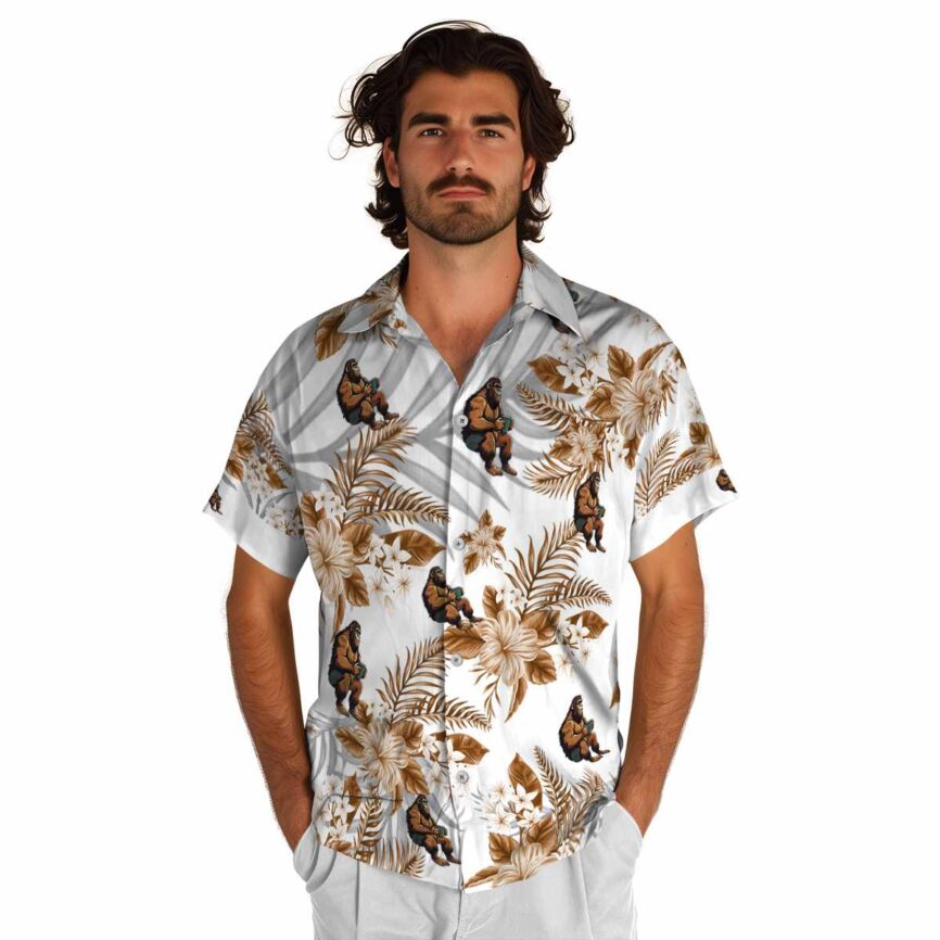 Bigfoot Tropical Blossom Hawaiian Shirt New Arrival