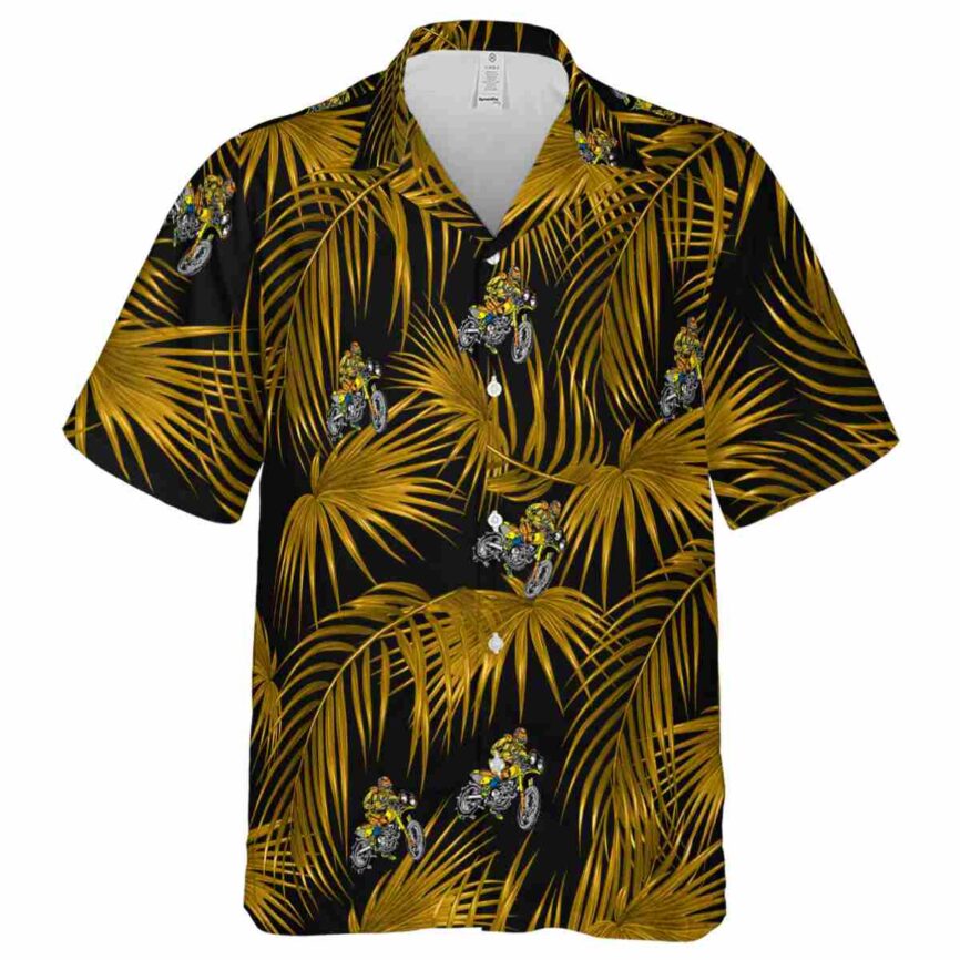 Biker Palm Frond Hawaiian Shirt Fashion forward