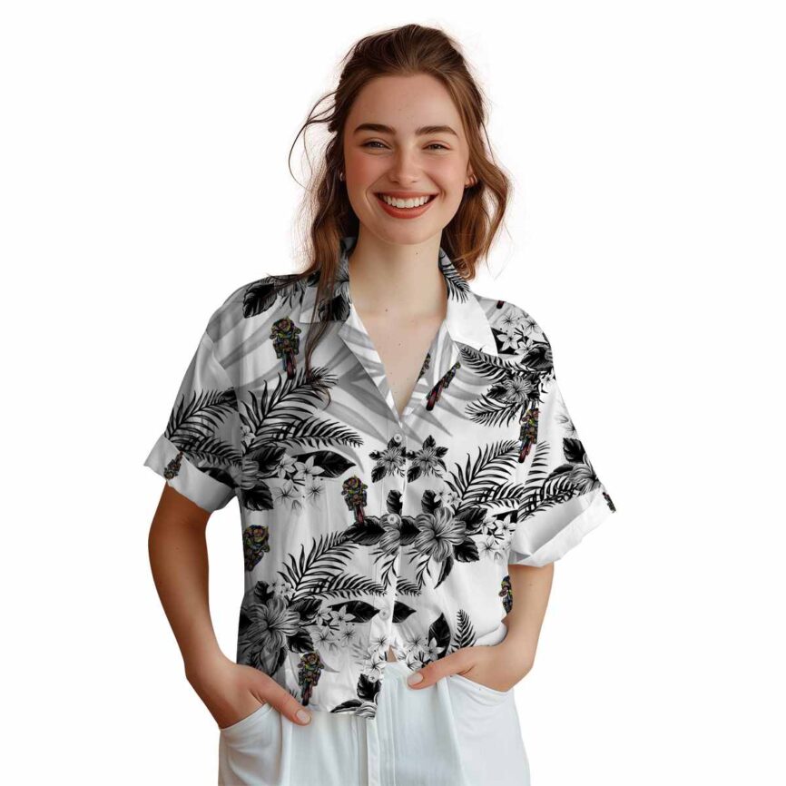 Biker Tropical Blossom Hawaiian Shirt Top rated