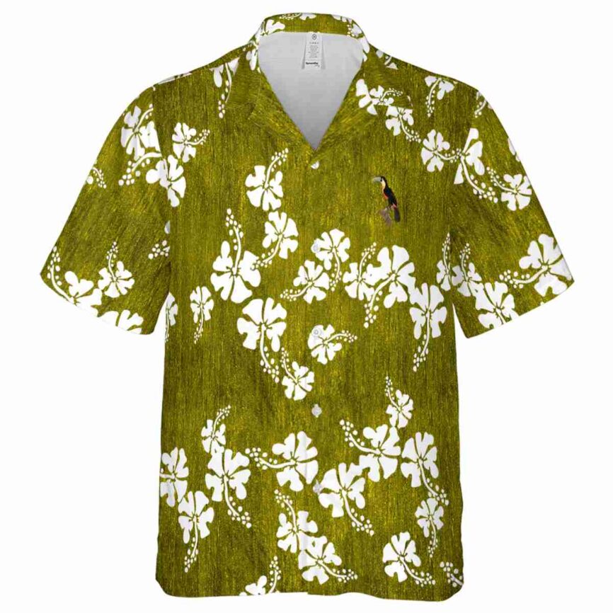 Bird Hibiscus Blossom Hawaiian Shirt Fashion forward