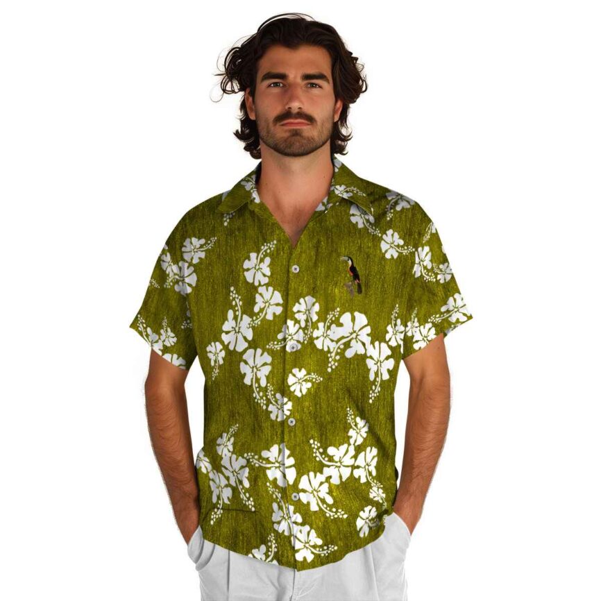 Bird Hibiscus Blossom Hawaiian Shirt New Arrival