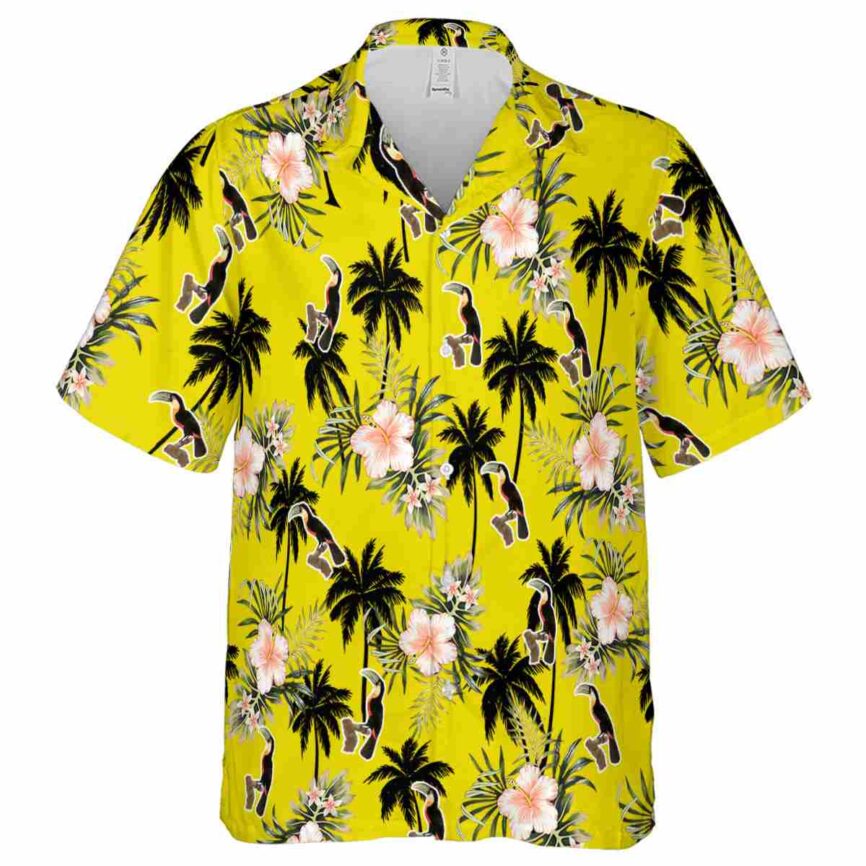 Bird Hibiscus Palm Hawaiian Shirt Fashion forward