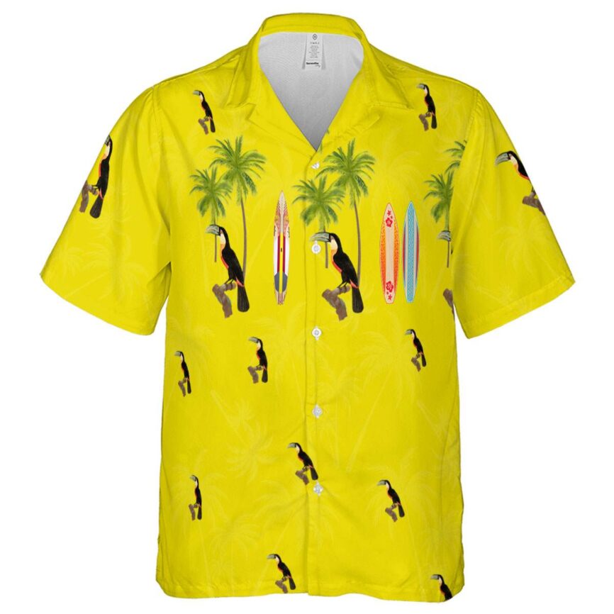 Bird Island Theme Hawaiian Shirt Fashion forward