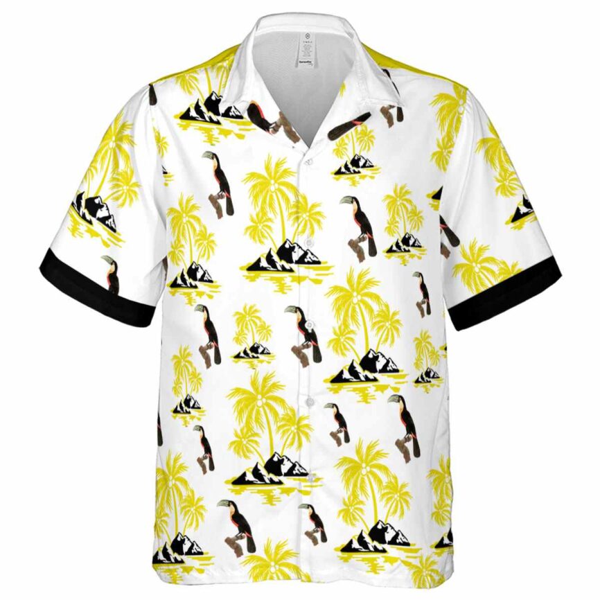 Bird Palm Island Graphic Hawaiian Shirt Fashion forward