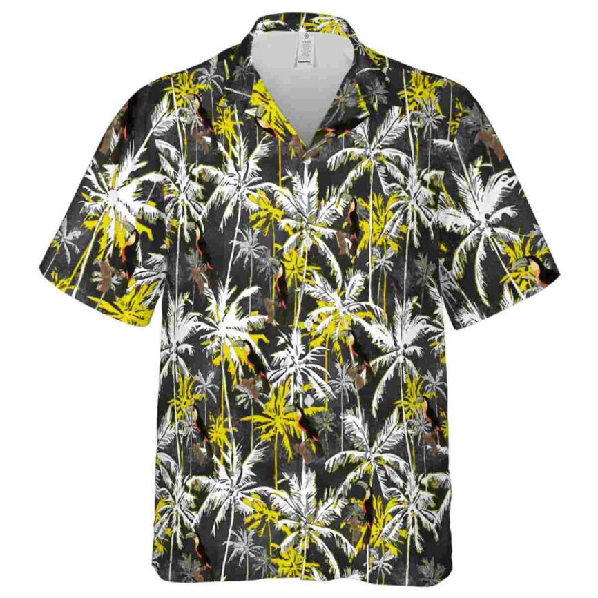 Bird Palm Themed Hawaiian Shirt Fashion forward