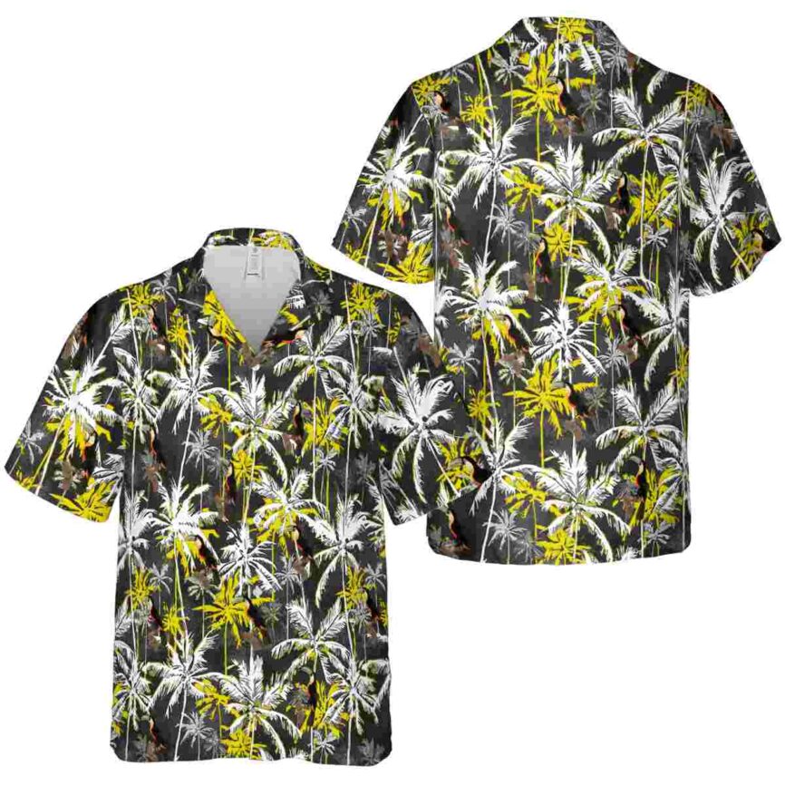 Bird Palm Themed Hawaiian Shirt Premium grade