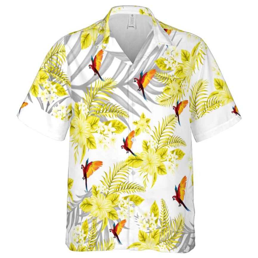 Bird Tropical Blossom Hawaiian Shirt Fashion forward